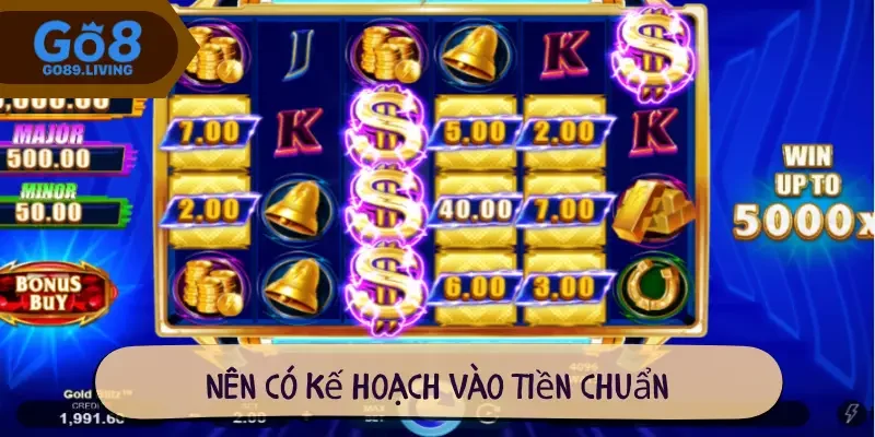 Nên có kế hoạch vào tiền chuẩn