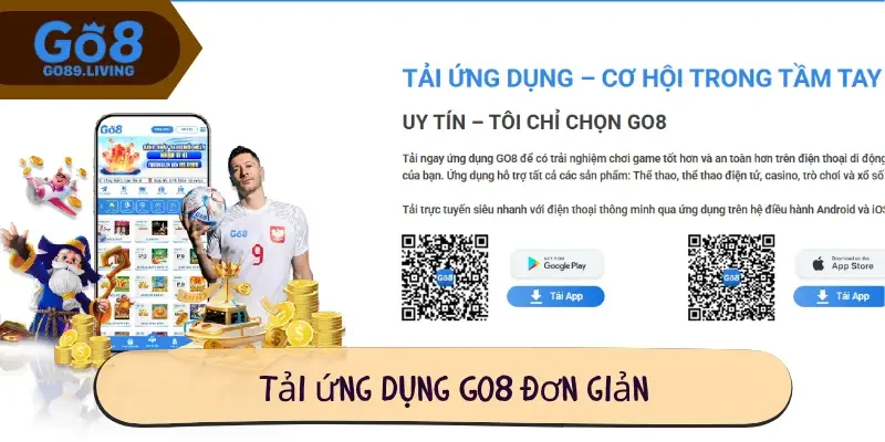 Tải ứng dụng Go8 đơn giản